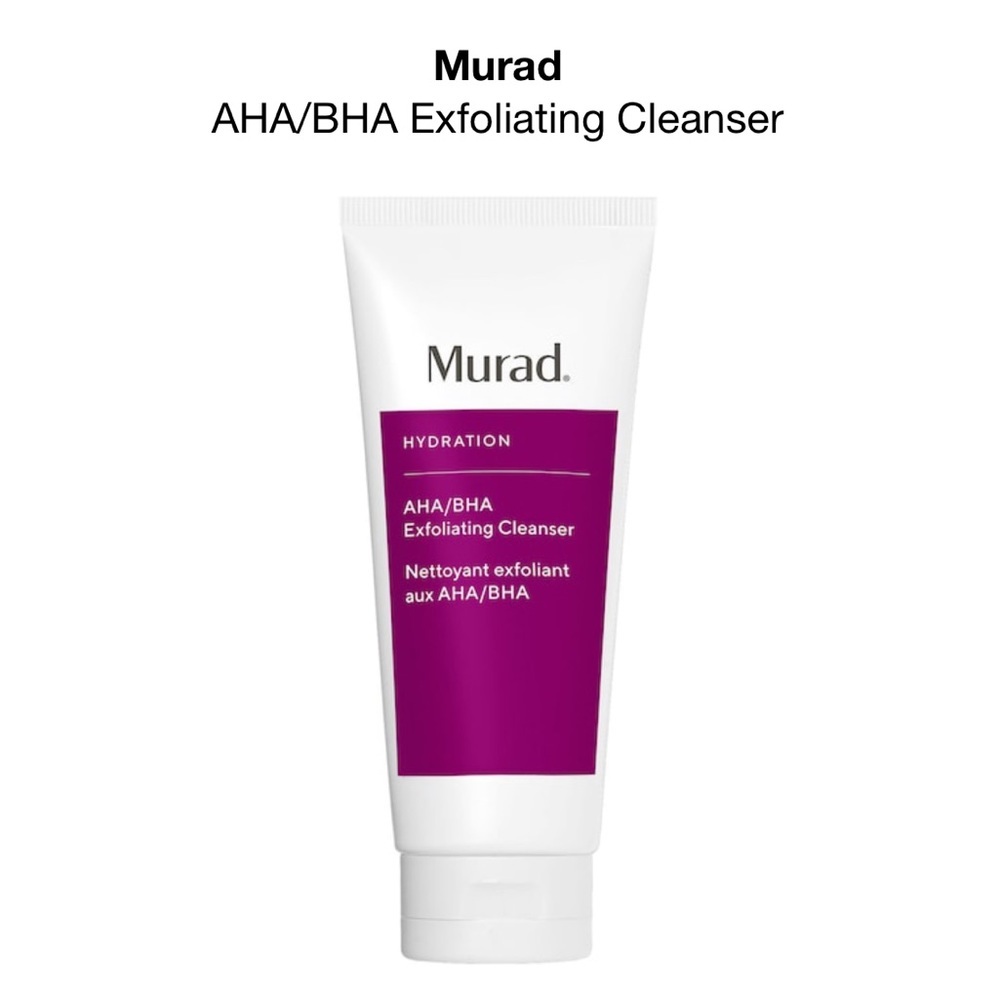 Murad AHA/BHA Exfoliating Cleanser 6.75oz Full Size - New